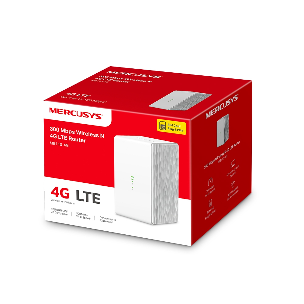 MERCUSYS Router 4G LTE